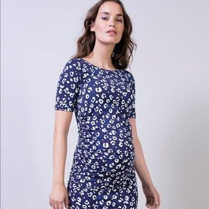 Isabella Oliver Leopard Print Maternity Dress
